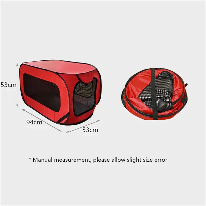 Cage pliable de voyage pour chien