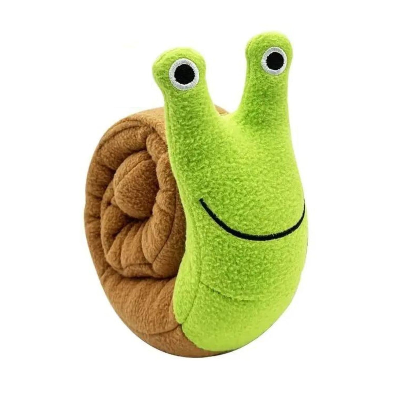 Peluche escargot pour chien