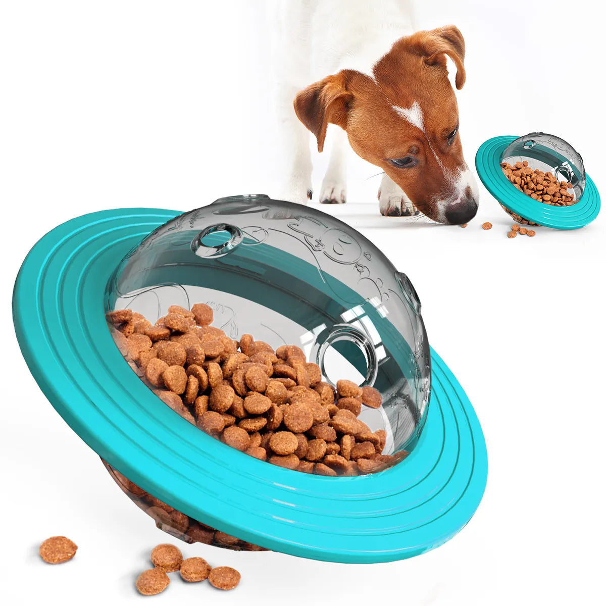 Le jouet distributeur de croquettes pour chien