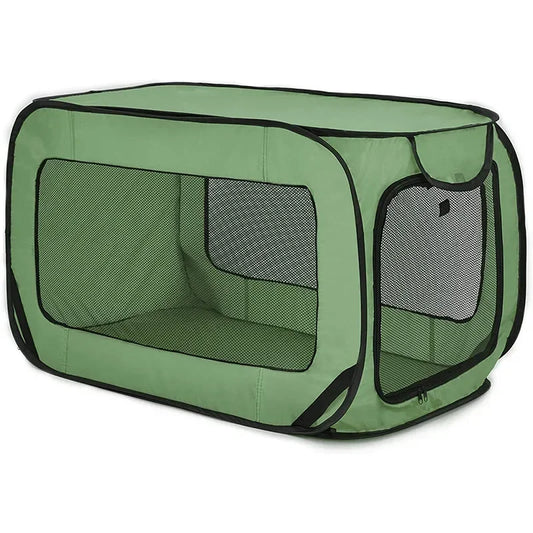 Cage pliable de voyage pour chien